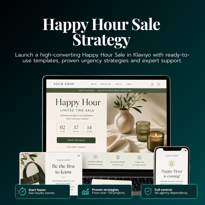Happy Hour Sale Strategy
