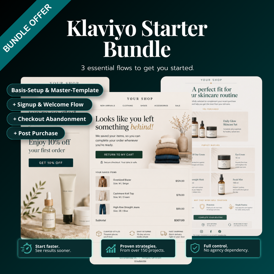 Klaviyo Starter-Bundle