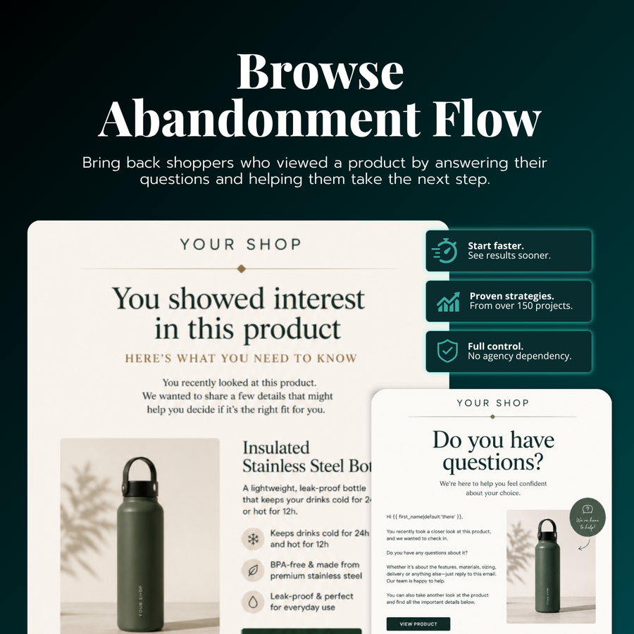 Browse Abandonment Flow