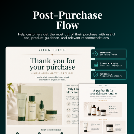 Klaviyo Post-Purchase Flow